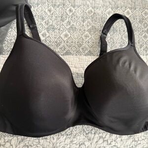 Cacique Black Full Coverage Bra